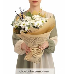 papatyabuketi konyaçiçek