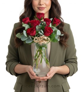 gülaranjmanı konyaçiçek vazodagül